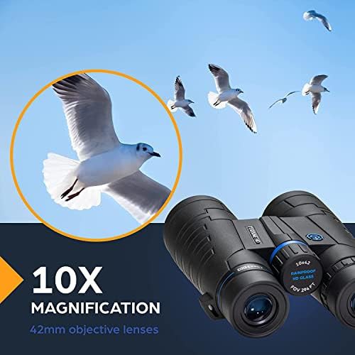 Turbine HD roof prism binoculars for hunting — photo 5