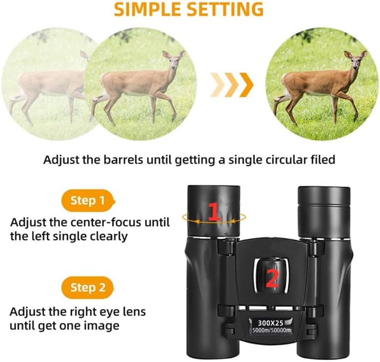 Luhao hunting 8x folding binoculars — photo 3
