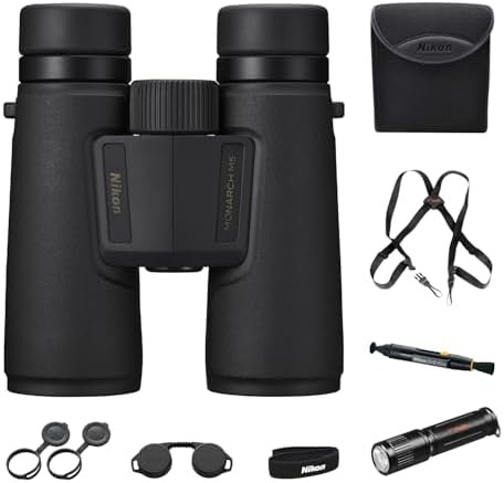 Monarch m5 binoculars with harness kit 8x42