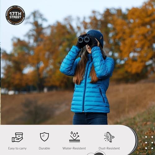 Compact travel binoculars with cleaning kit — photo 3