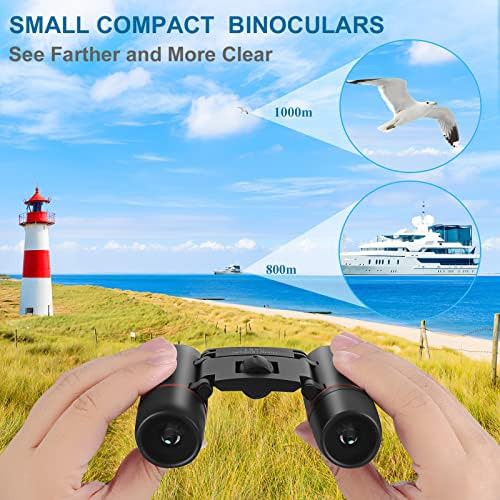 Lightweight waterproof compact binoculars 8x — photo 4