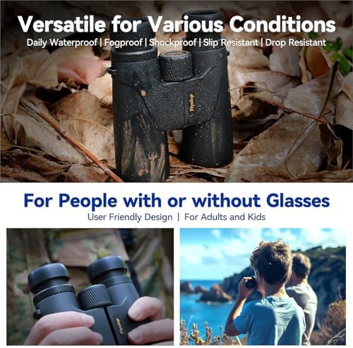 High definition binoculars with tripod adapter — photo 5