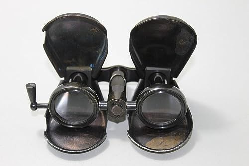 Vintage brass folding opera glasses 1917 — photo 3
