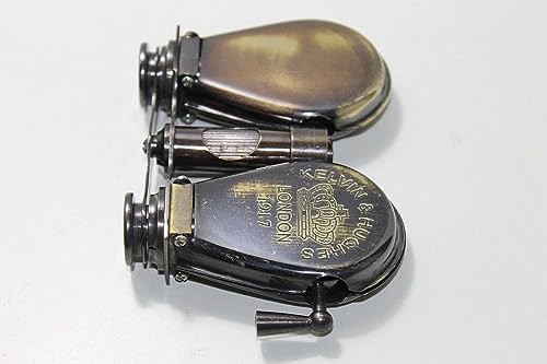 Vintage brass folding opera glasses 1917 — photo 5