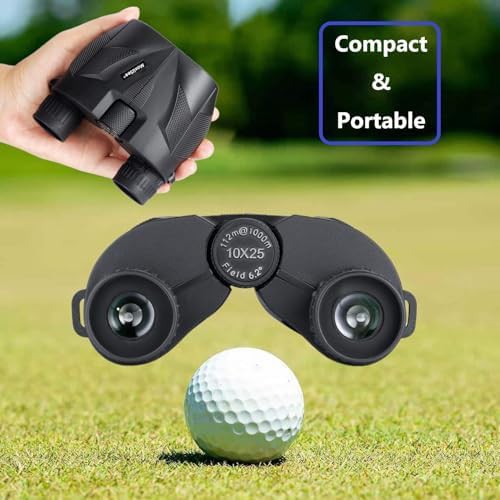 MaxUSee 10x25 compact binoculars for adults — photo 3