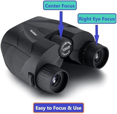 MaxUSee 10x25 compact binoculars for adults — photo 5