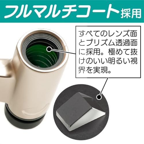 Kenko gold compact theatre binoculars 10x21 — photo 3