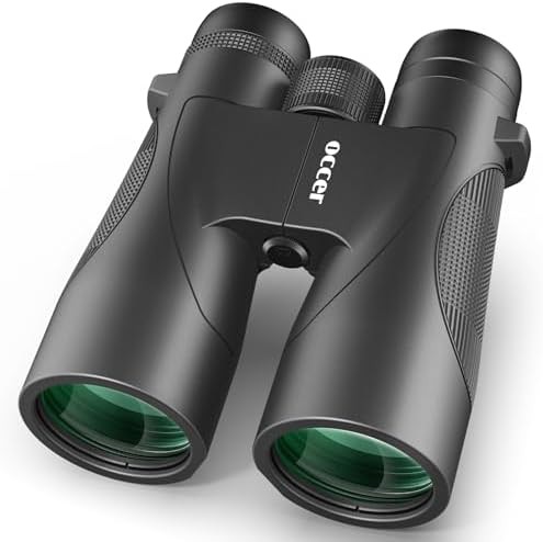 High powered 12x50 binoculars for hunting and birds