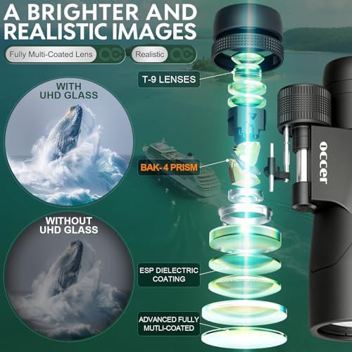 High powered 12x50 binoculars for hunting and birds — photo 3