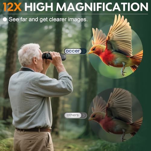 High powered 12x50 binoculars for hunting and birds — photo 4