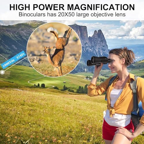 Black high power waterproof binoculars — photo 5