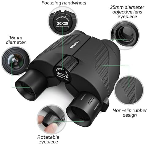 High powered large eyepiece travel binoculars — photo 4