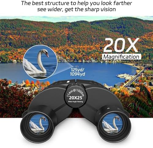 High powered large eyepiece travel binoculars — photo 5