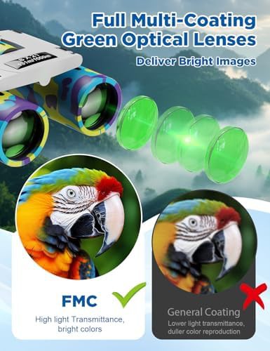 Mini eightfold binoculars for kids and adults — photo 3