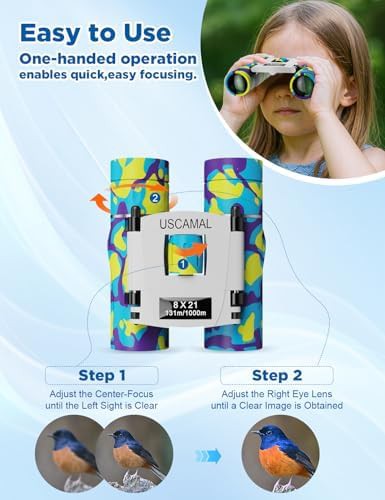 Mini eightfold binoculars for kids and adults — photo 4