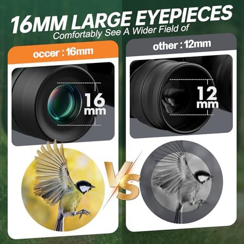 Green 15x30 binoculars for bird watching — photo 3