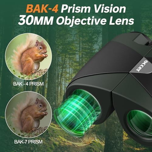 Green 15x30 binoculars for bird watching — photo 4
