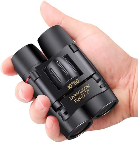 Mini pocket folding travel binoculars
