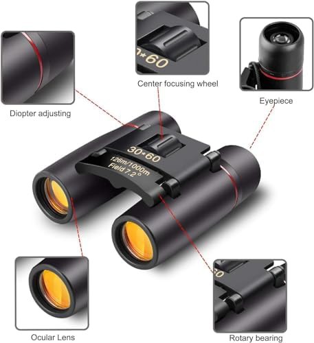 Mini pocket folding travel binoculars — photo 5