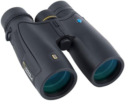 Waterproof binoculars with chest harness