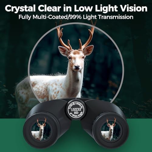 Compact high power binoculars with phone adapter — photo 3