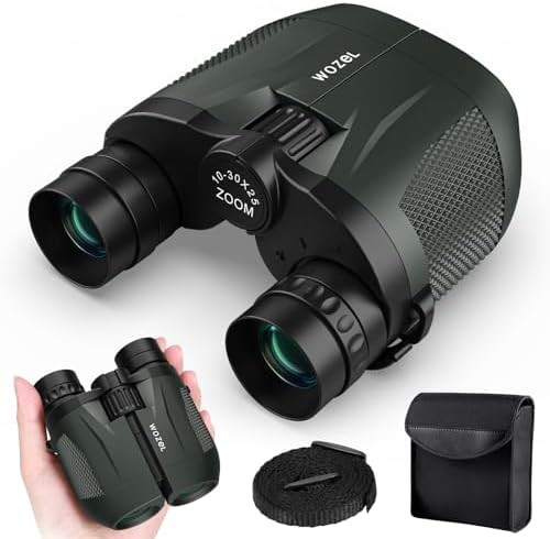 Small Compact Zoom Hiking Binoculars