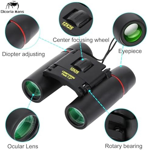 Small wide view binoculars with BAK4 prism — photo 3