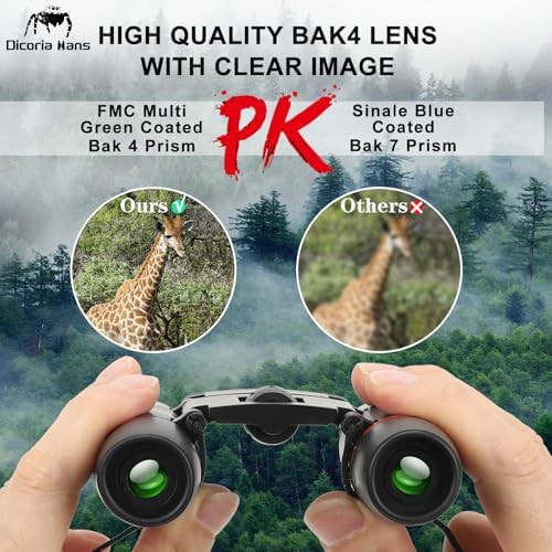 Small wide view binoculars with BAK4 prism — photo 4