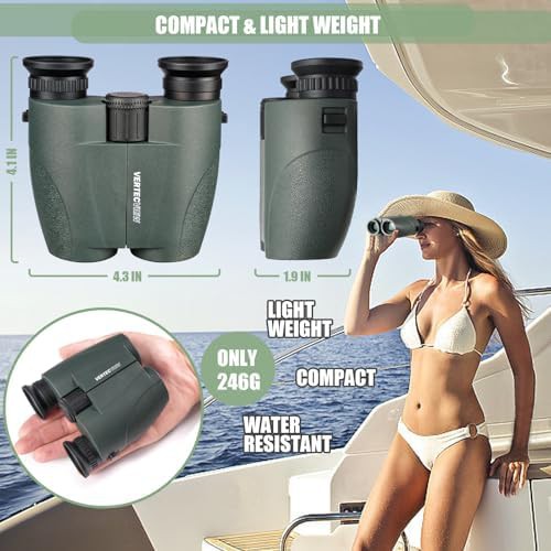 Lightweight water resistant binoculars for concerts — photo 4