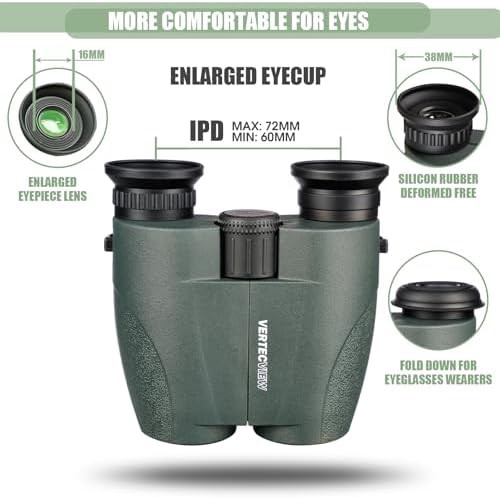 Lightweight water resistant binoculars for concerts — photo 5