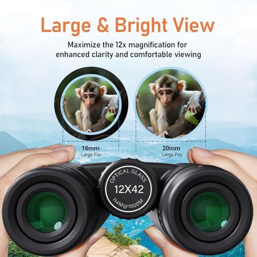 Compact binoculars with smartphone adapter — photo 5