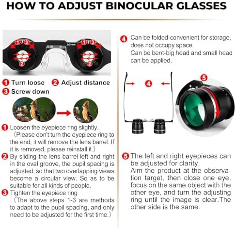 Wearable 3x opera glasses for theater — photo 3