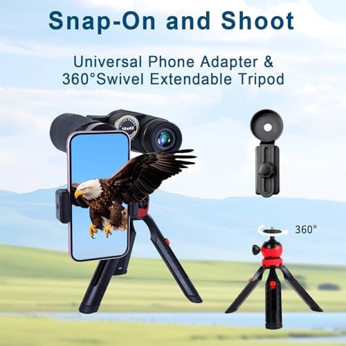 Waterproof HD binoculars with rubber armor — photo 5