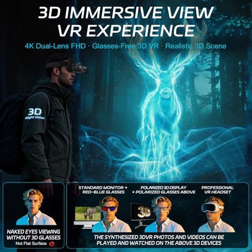 Rechargeable 3D VR night vision goggles — photo 2