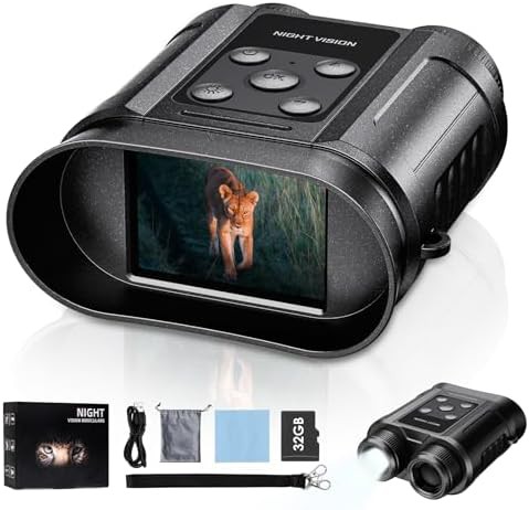 Digital night vision goggles for men and teens