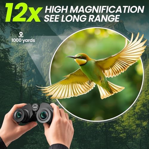 Compact 12x32 binoculars for birdwatching — photo 4
