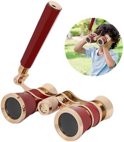 Red compact three times magnification telescope — photo 3