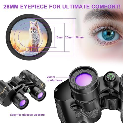 High power compact binoculars with compass — photo 5
