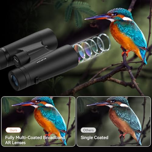 ED glass high powered binoculars for adults — photo 4