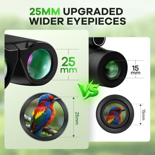Green waterproof binoculars for cruise sightseeing — photo 4