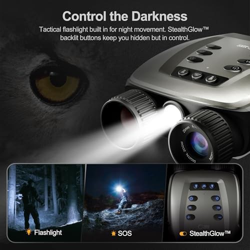 Night Thunder X3 digital hunting binoculars — photo 5