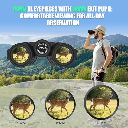 Waterproof binoculars with BAK4 prism 10x42 — photo 5