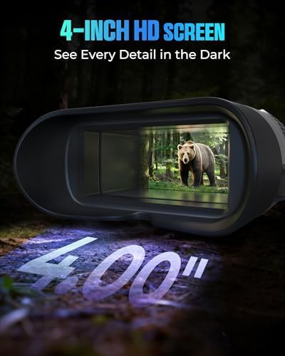 True 4K night vision imaging binoculars — photo 3