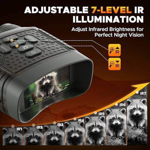Infrared hunting goggles with LCD screen — photo 5