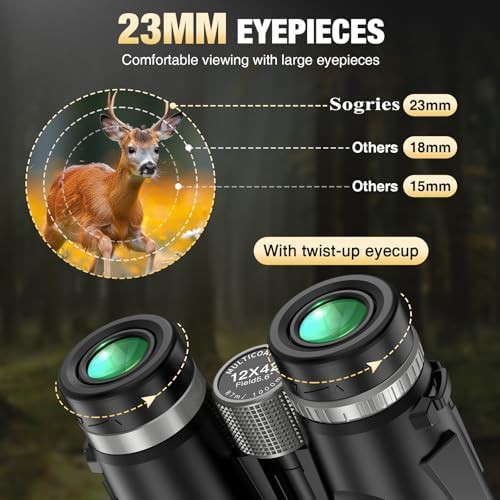 HD binoculars with phone and tripod adapters — photo 5