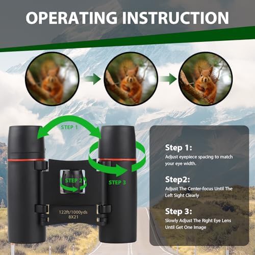 Compact binoculars for adults and kids — photo 5