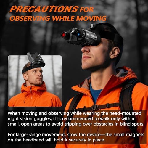 Head mounted 4K night vision goggles — photo 3