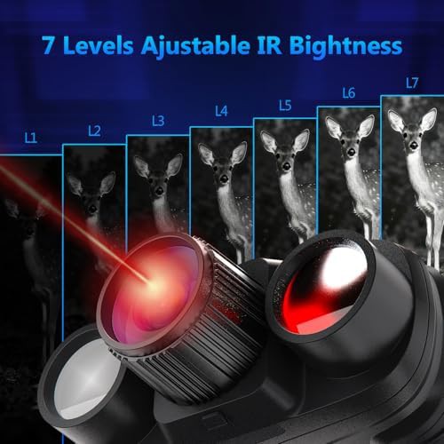 Head mounted stealth infrared night binoculars — photo 3