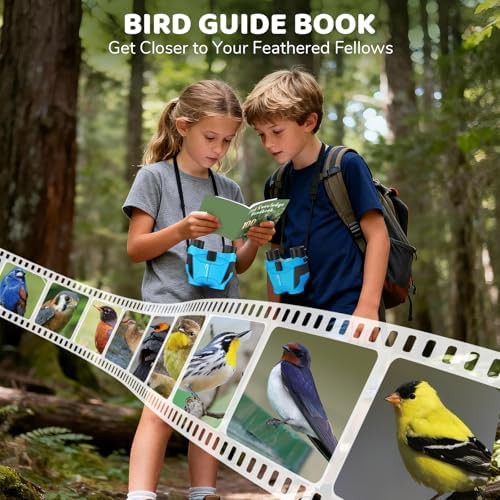 15x25 blue kids bird binoculars — photo 3