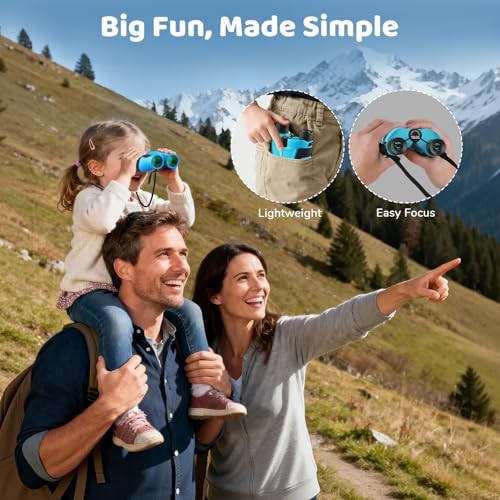 15x25 blue kids bird binoculars — photo 5